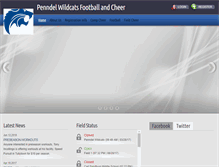 Tablet Screenshot of penndelwildcats.com